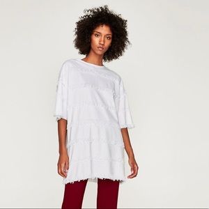 ZARA fringed tunic